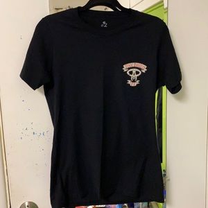 Pixar Disney Onward Women’s shirt Pixie Dusters black shirt in Large